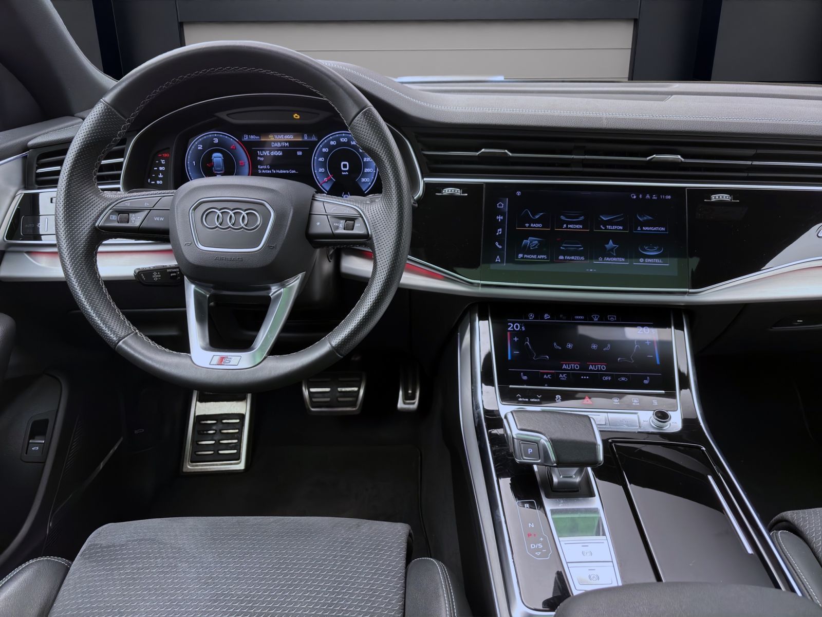 Audi Q8 50 TDI Q S LINE STDHZG PANO AHK HD-MATRIX LM2