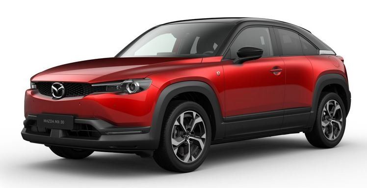 Mazda MX-30 e-SKY R-EV "Makoto" Premium-Paket,Glasschi