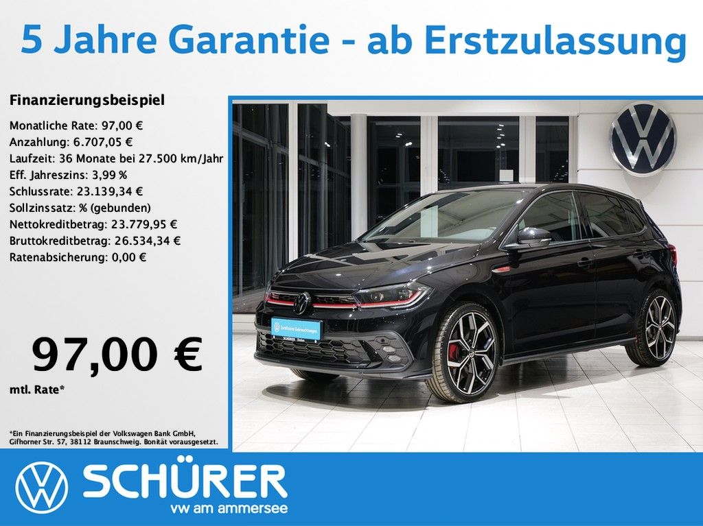 Volkswagen Polo VI 2.0TSI GTI Leder RKam DiscoverPro Keyles