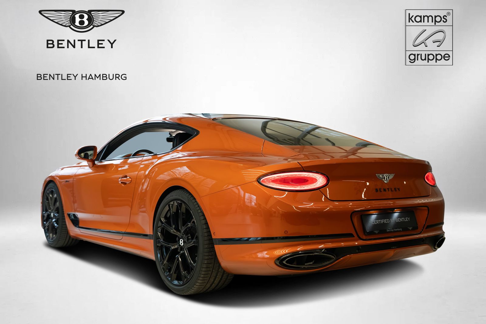 Bentley Continental GT Speed W12 Mandarin Hide Mulliner