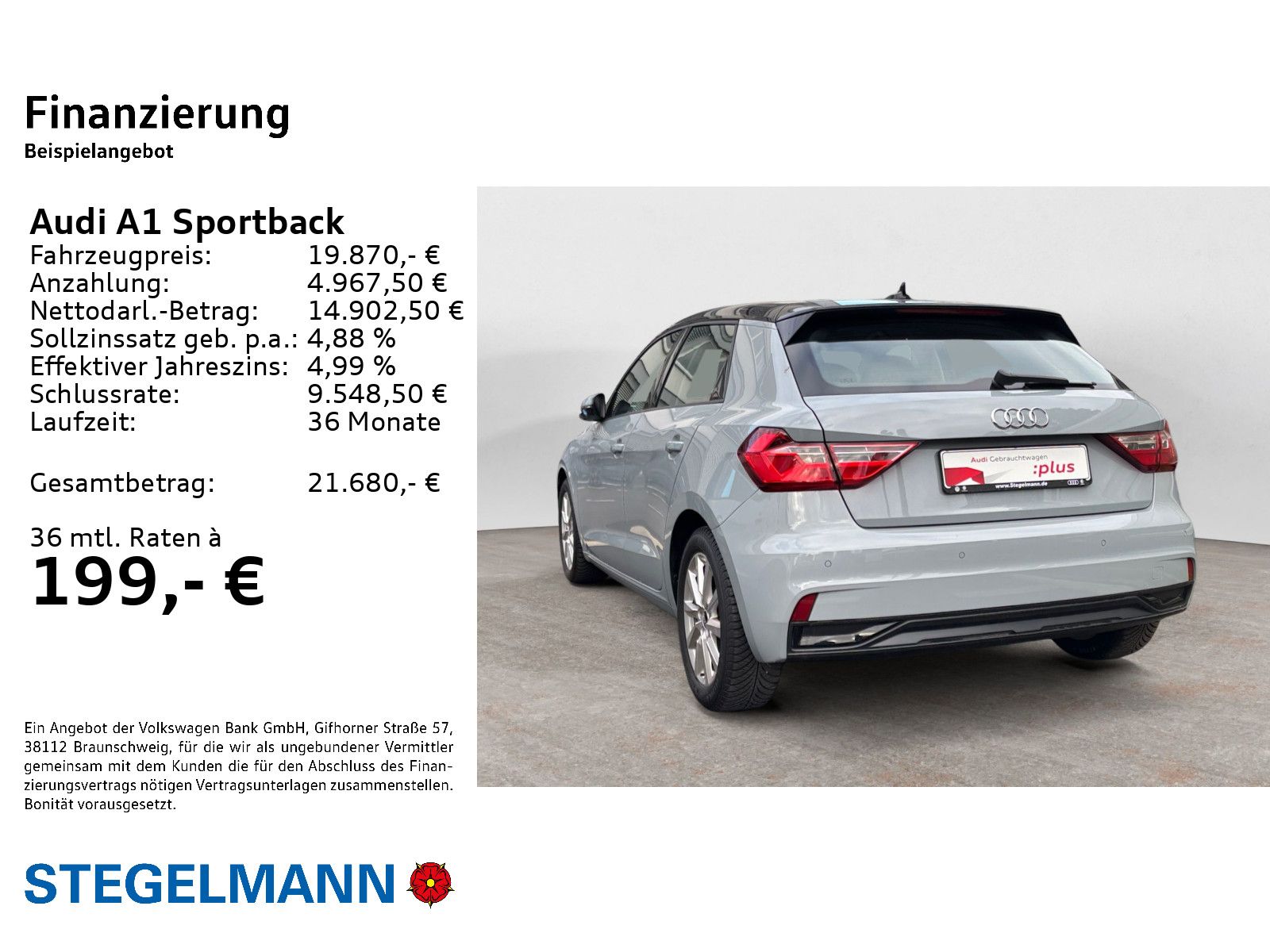 Audi A1 Sportback 30 TFSI S-tronic advanced *LED*Sitz