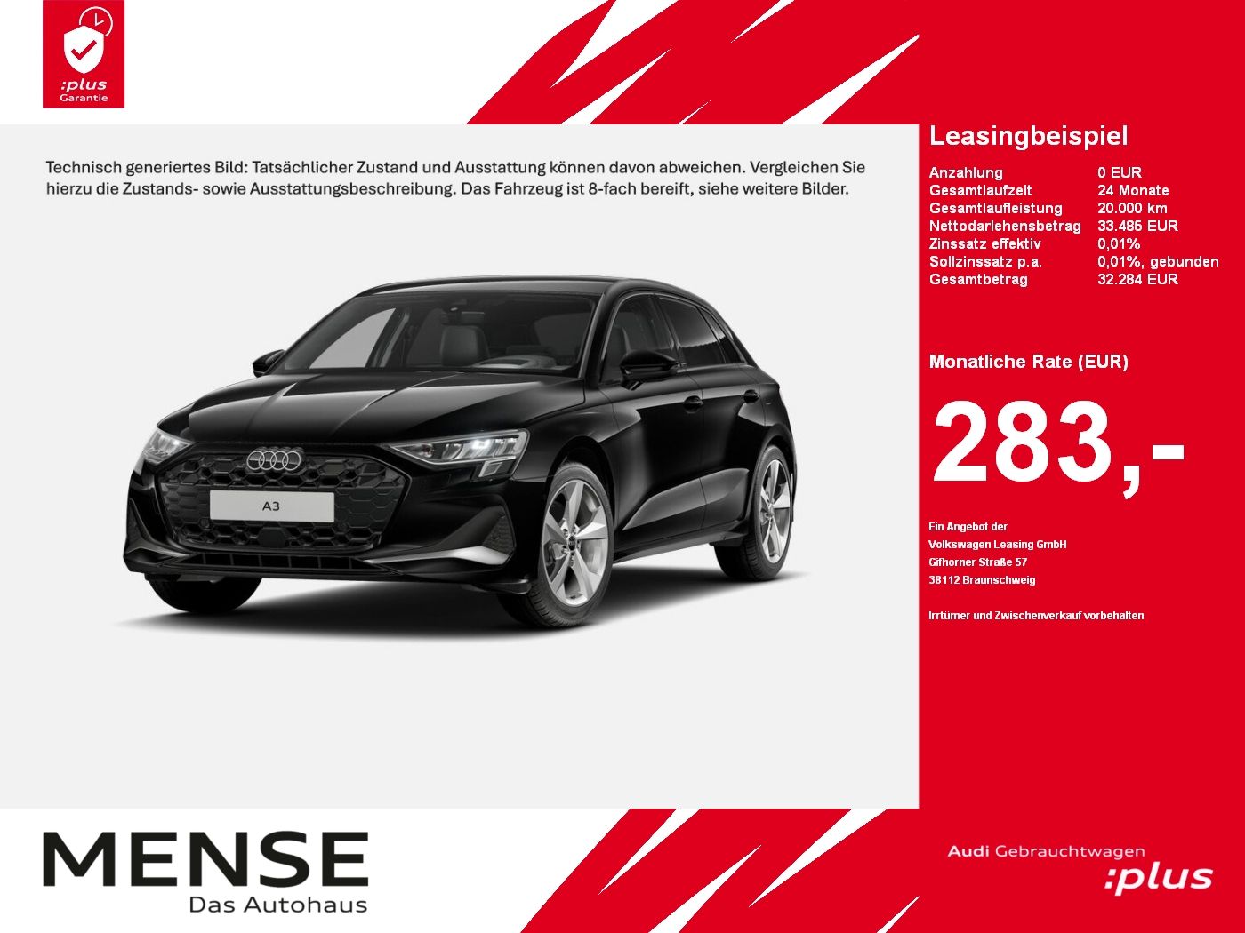 Audi A3 Sportback 35 TDI S tronic Advanced - Samsaru's Car Outlet