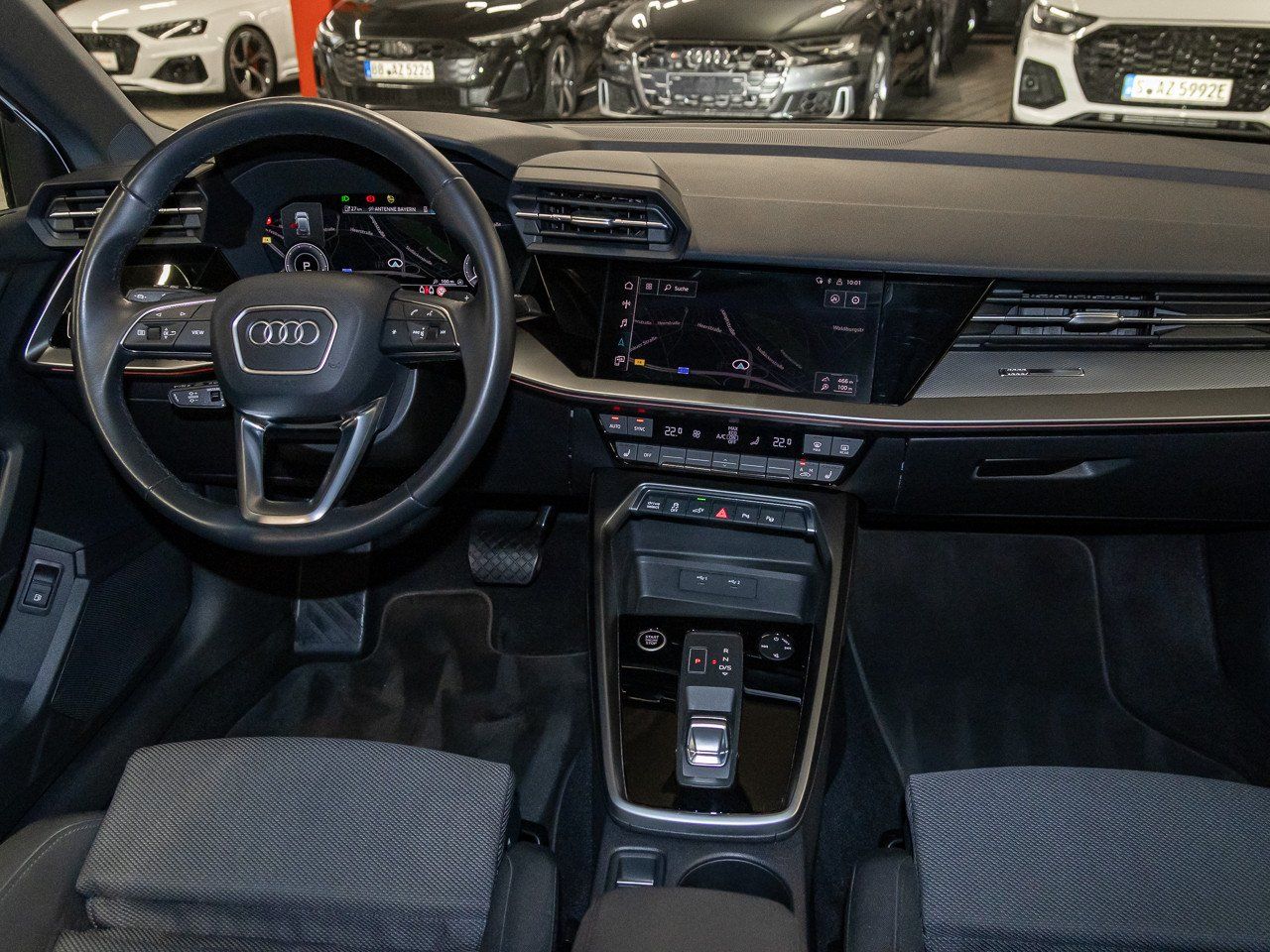 Audi A3 Sportback 45 TFSI e S line Matrix virtC Kamer