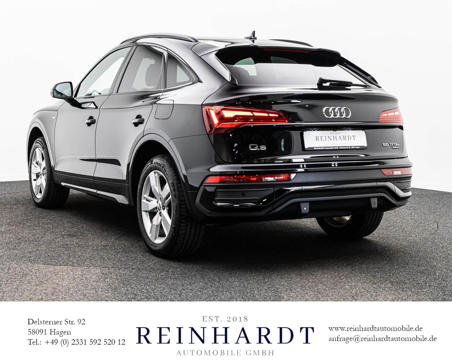 Audi Q5 SPORTBACK 55TFSIe Q S LINE BLACK LED/ACC/KAM.