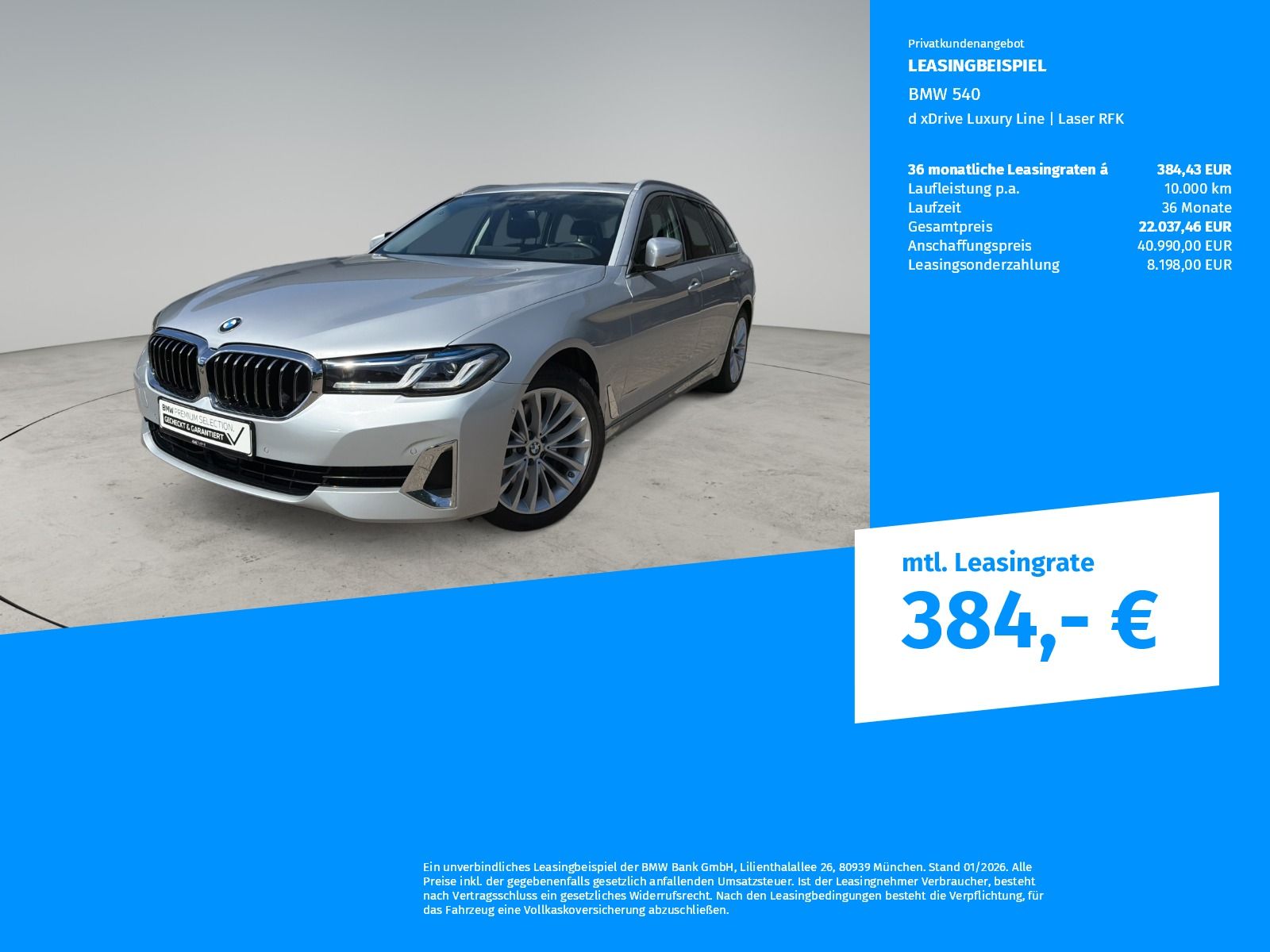 BMW 540 d xDrive Luxury Line | Laser RFK