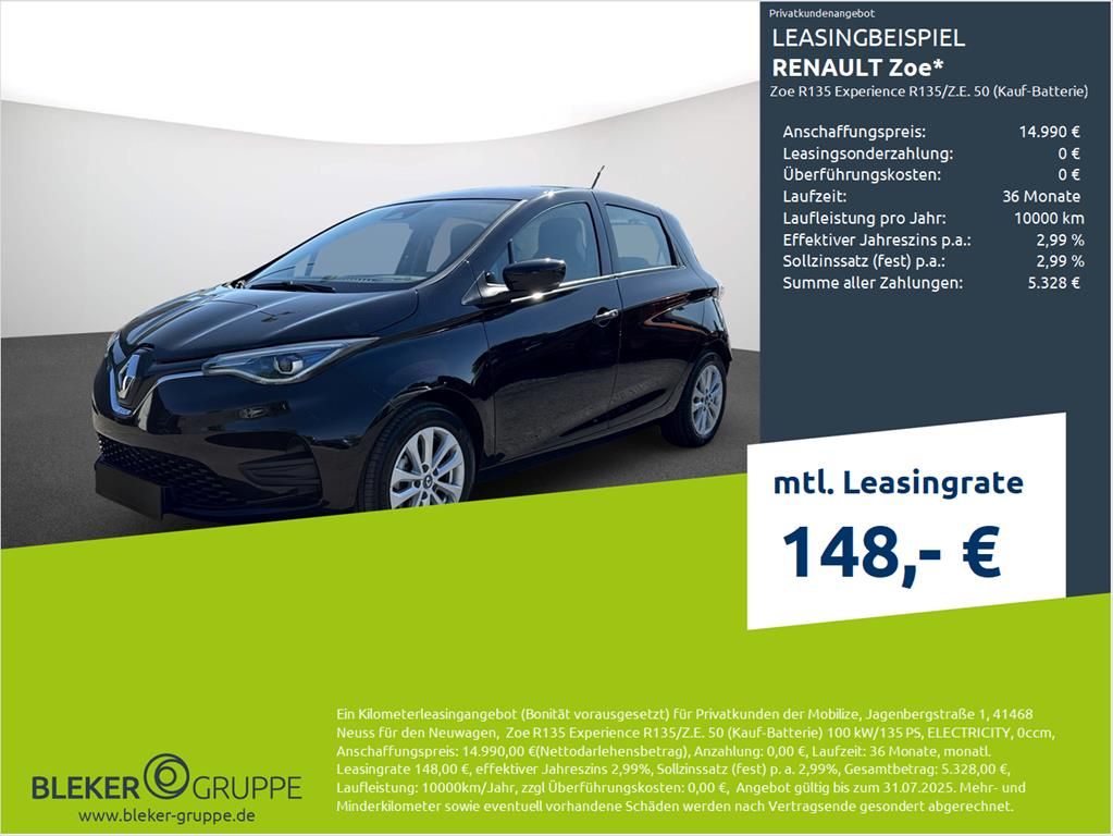 Renault ZOE R135 Experience - Samsaru's Car Outlet