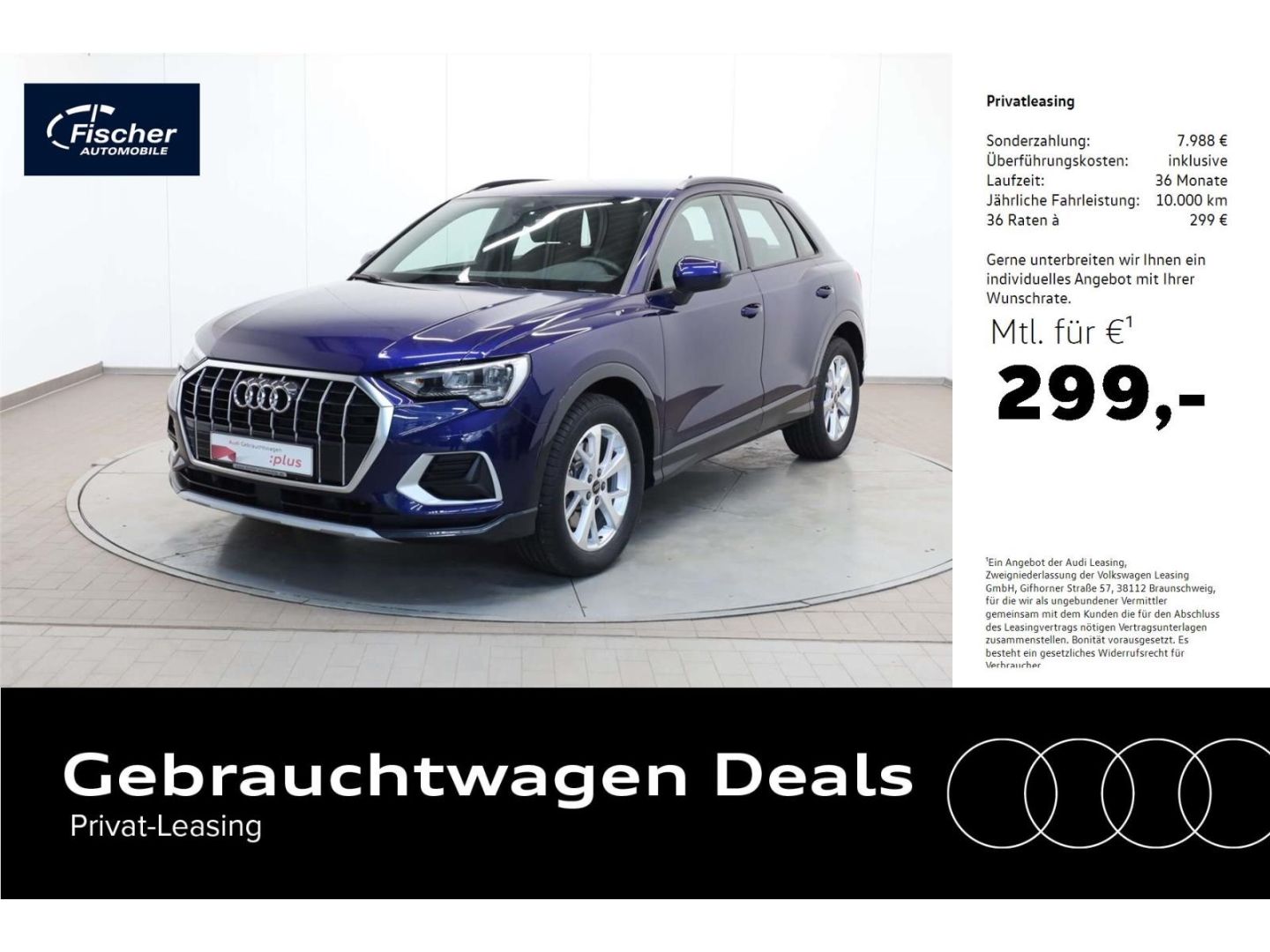 Audi Q3 40 TFSI quattro advanced - Samsaru's Car Outlet