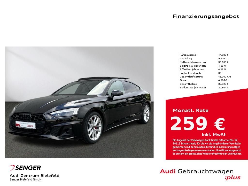 Audi A5 Sportback S line 50 TDI quattro Matrix Pano