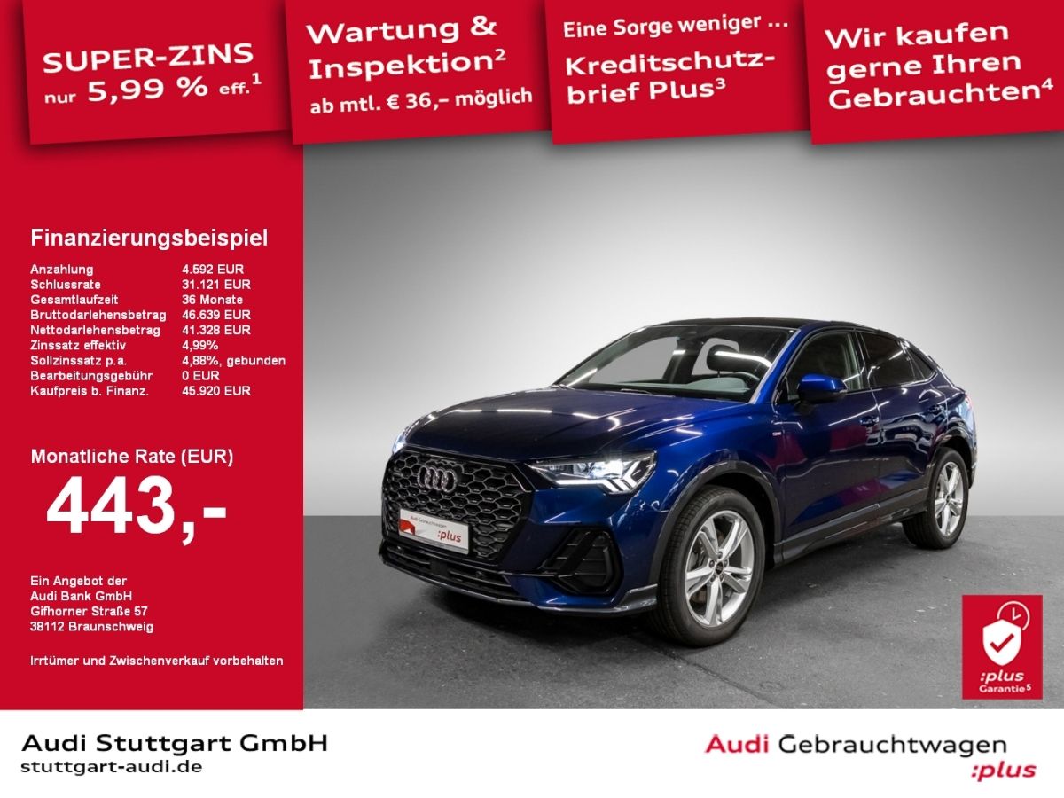 Audi Q3 Sportback S line 40 TFSI quattro - Samsaru's Car Outlet