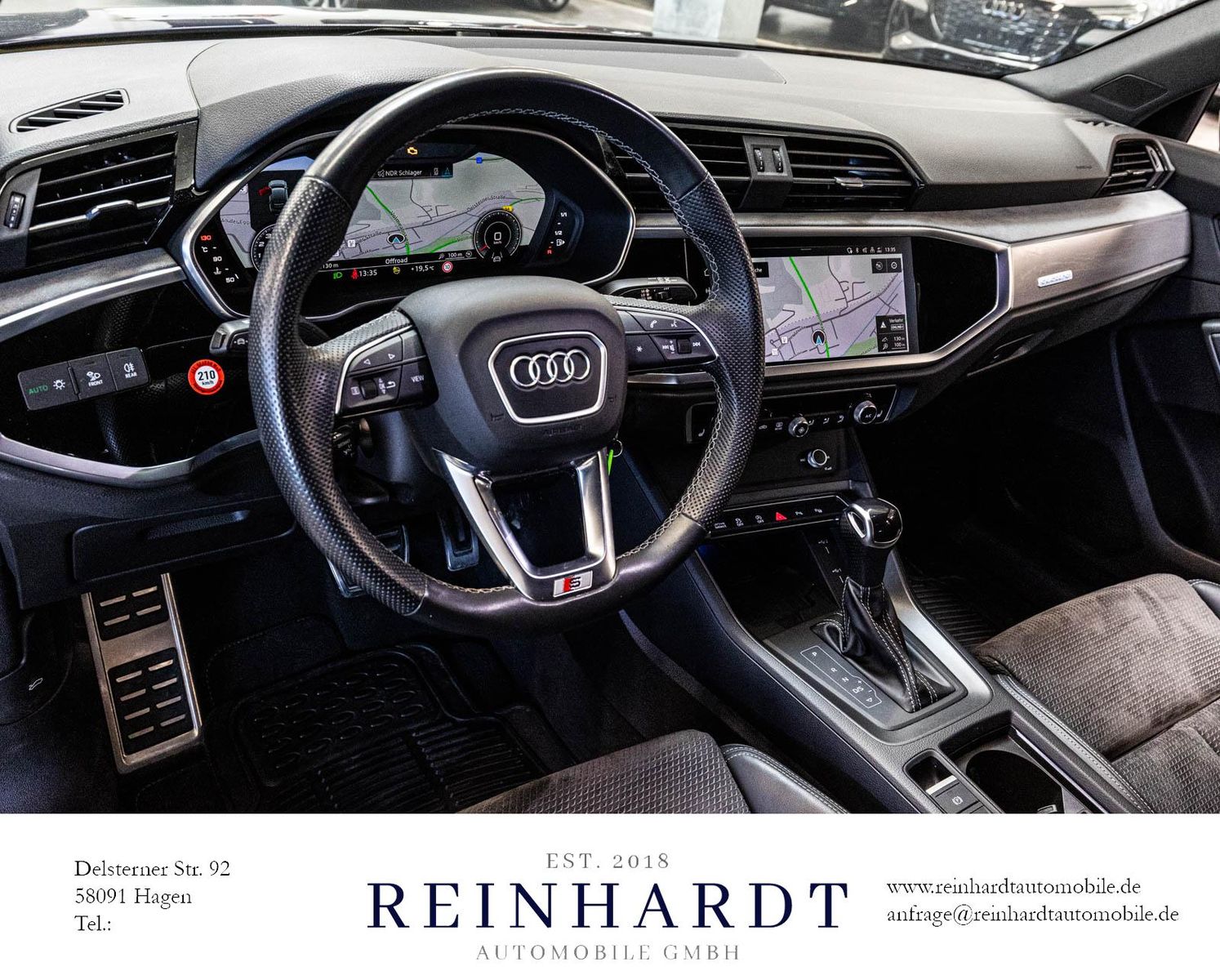 Audi Q3 45TFSi Q 2x S LINE BLACK - Samsaru's Car Outlet