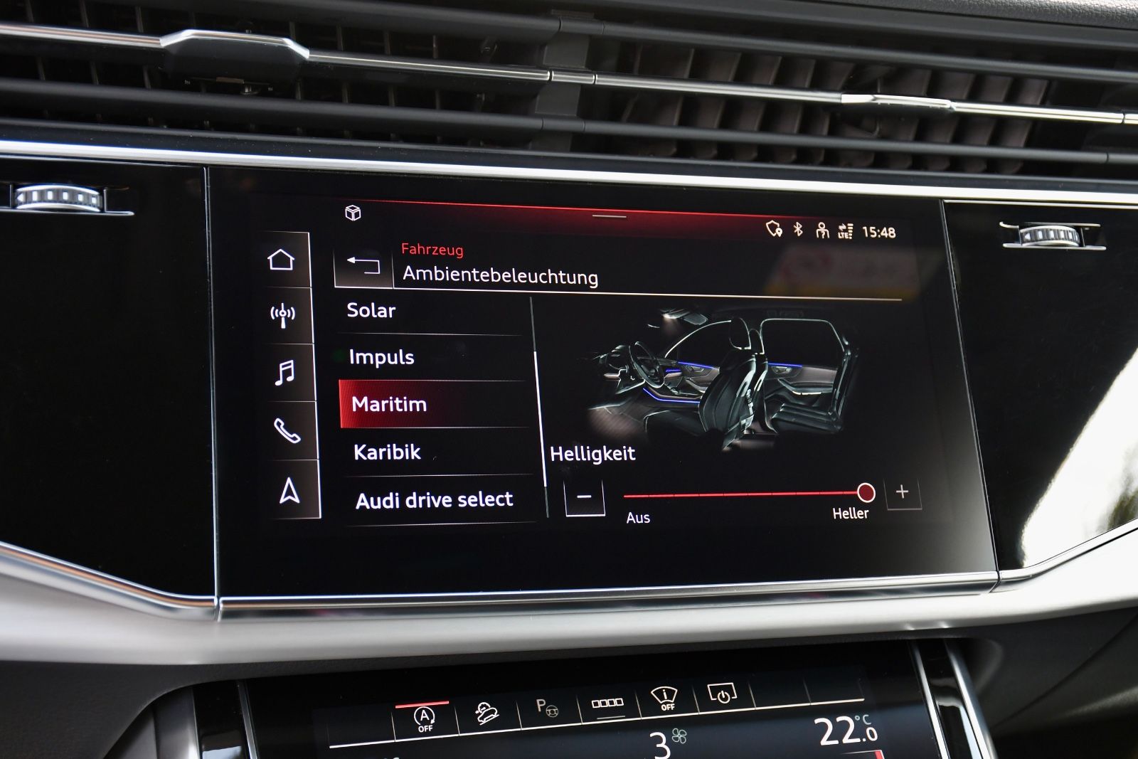 Audi Q7 45TDI qu 7Sitz S line HuD ACC MARTIX AHK 360°