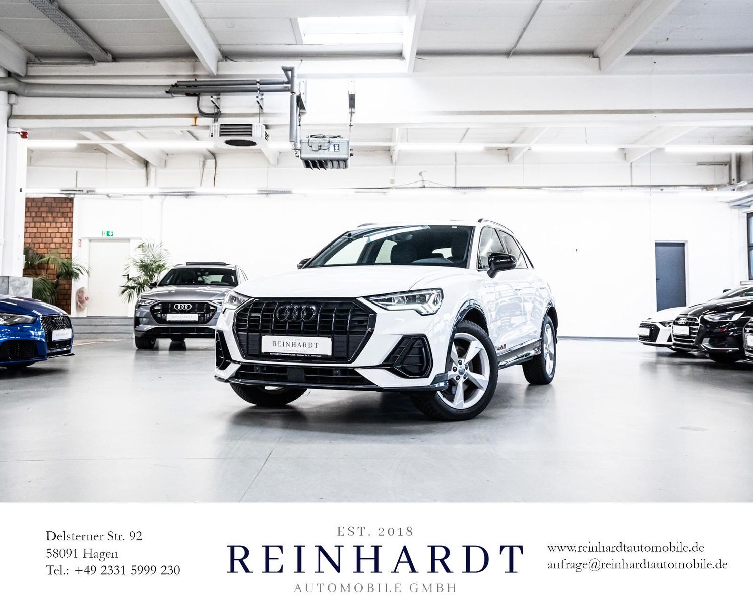 Audi Q3 45 TFSI Q S LINE/BLACK - Samsaru's Car Outlet