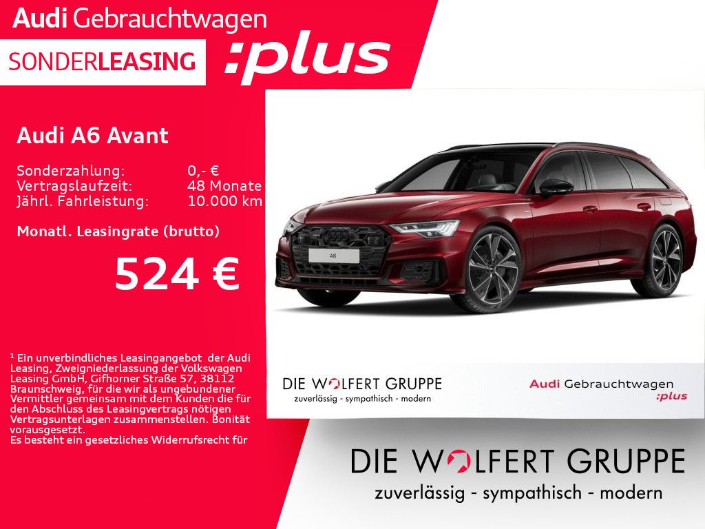 Audi A6 Avant S line 50 TFSI e quattro 0,5%*UPE 108T€