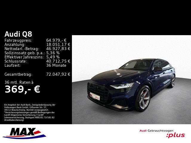 Audi Q8 50 TDI S LINE competition +CARBON+MATRIX+AHK+