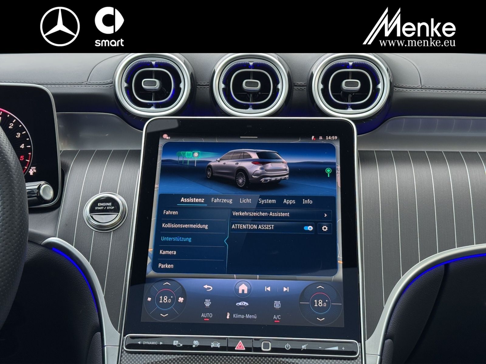 Mercedes-Benz GLC 300 de 4M AMG+Night+Pano+Sitzklima+Distro+