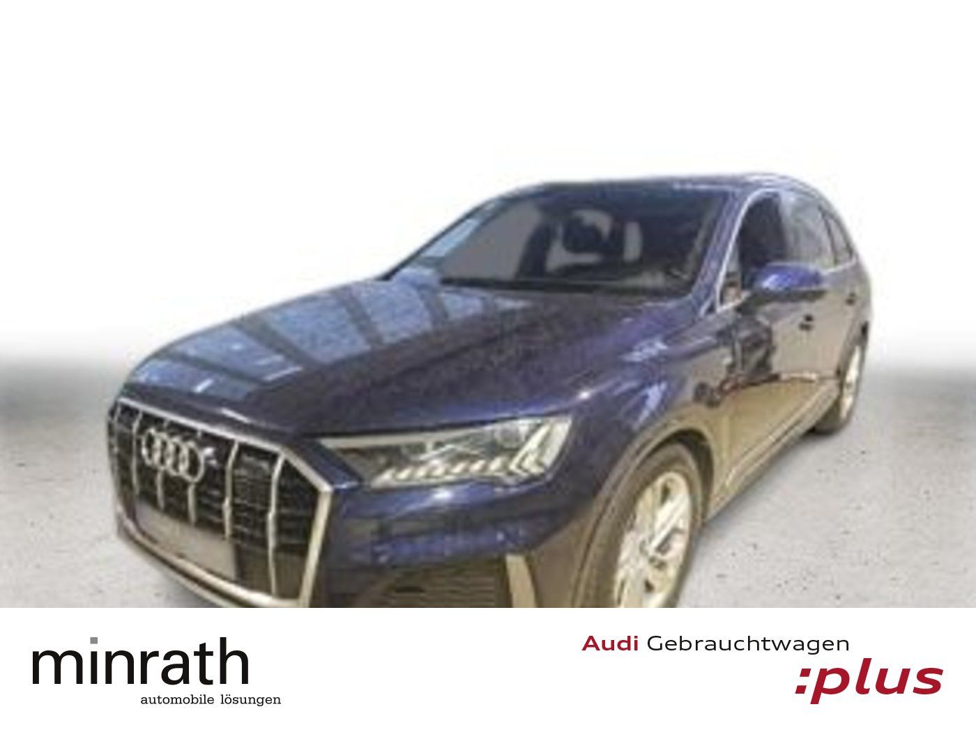 Audi Q7 50 TDI Q S-Line MATRIX+APP+DAB+AHK+HUD+PANO