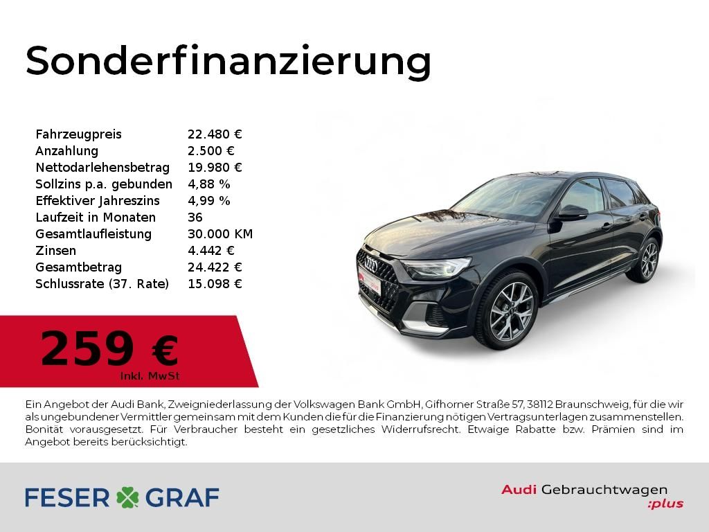 Audi A1 allstreet 30 TFSI S tronic - Samsaru's Car Outlet
