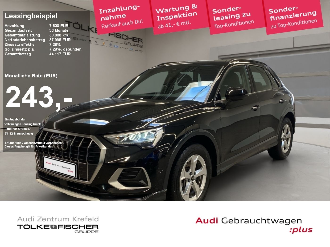 Audi Q3 40 quattro advanced - Samsaru's Car Outlet