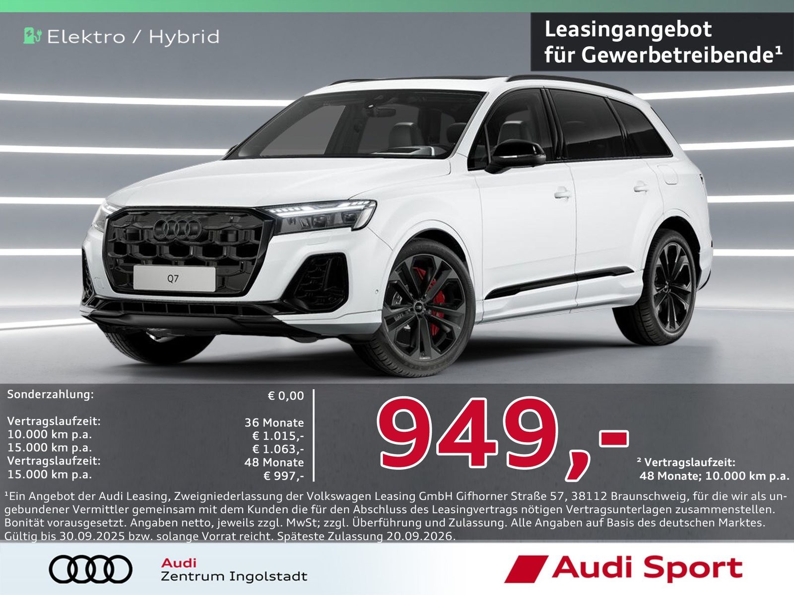 Audi Q7 SUV S line 60 TFSI e tiptronic UPE 122.095,-