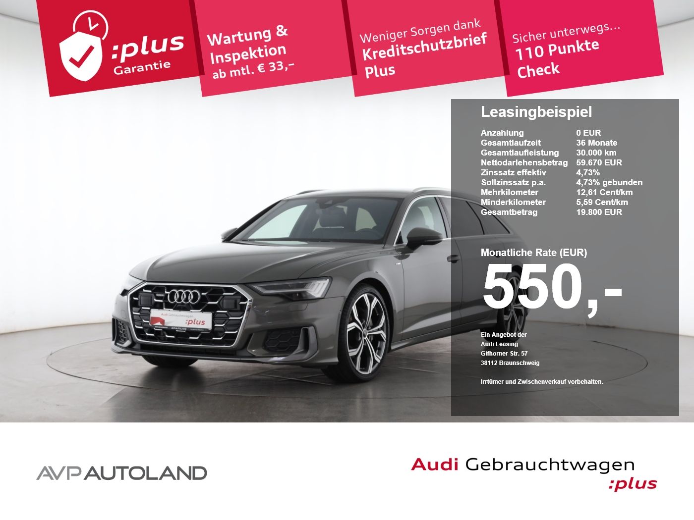 Audi A6 Avant 50 TDI quattro tiptronic S line | AHK