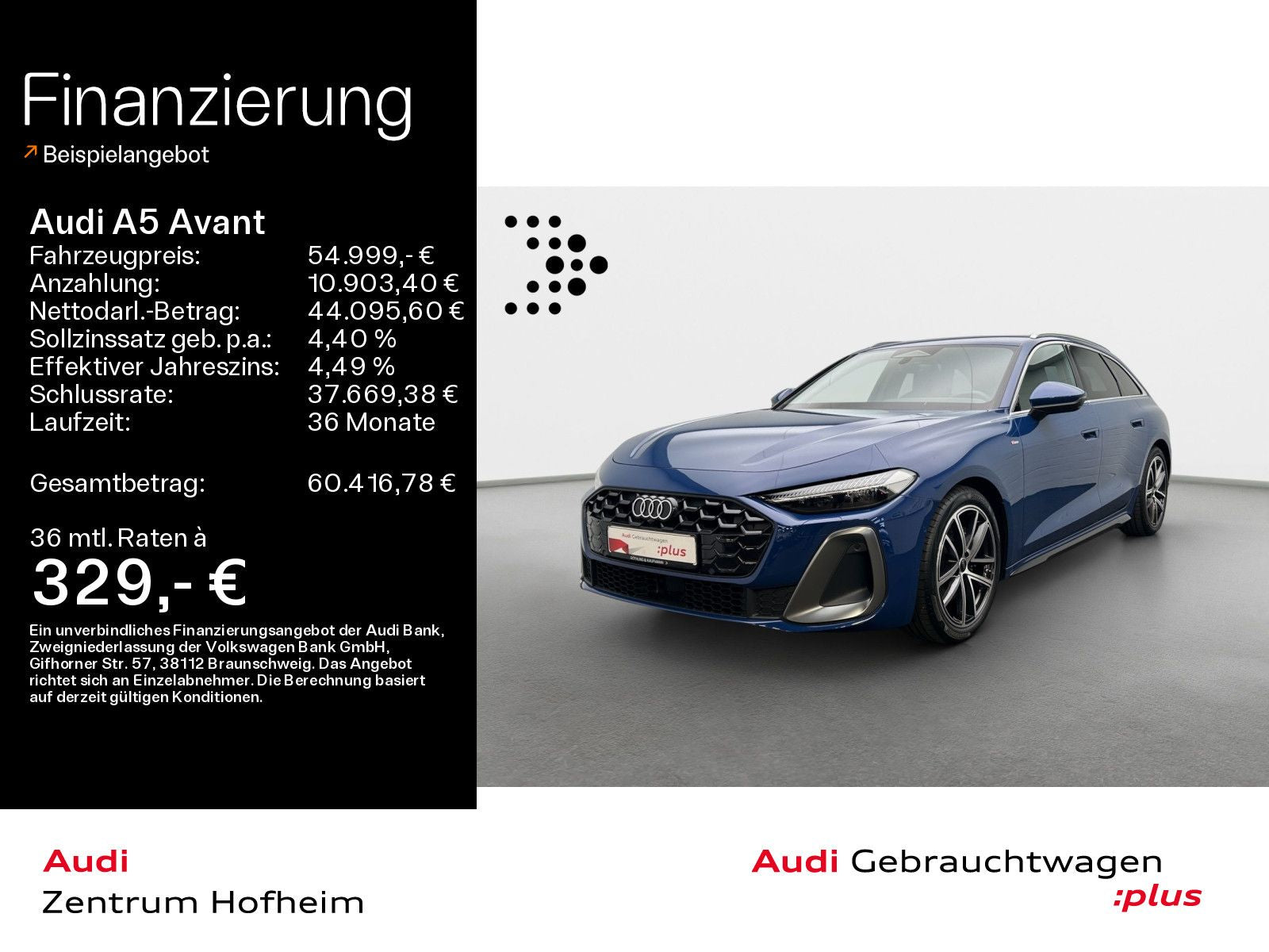 Audi A5 Avant 40 TDI qu S line S tro*Matrix*Virtual*N