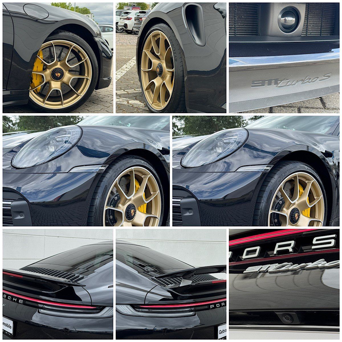 Porsche 911 Turbo S Glasdach Matrix LED Bose 360° Kamera