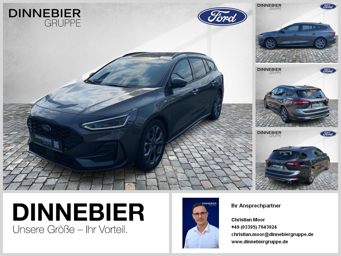 Ford FOCUS ST-Line X LED+AHK+Kamera+Winterpaket