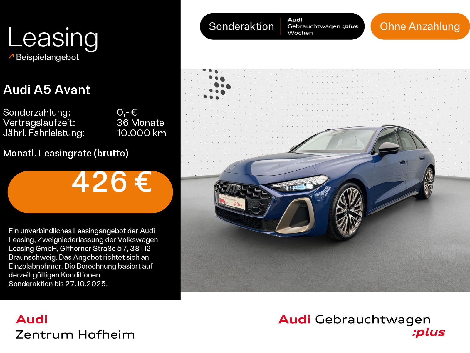 Audi A5 Avant 40 TFSI qu S line edition one S tro*Mat