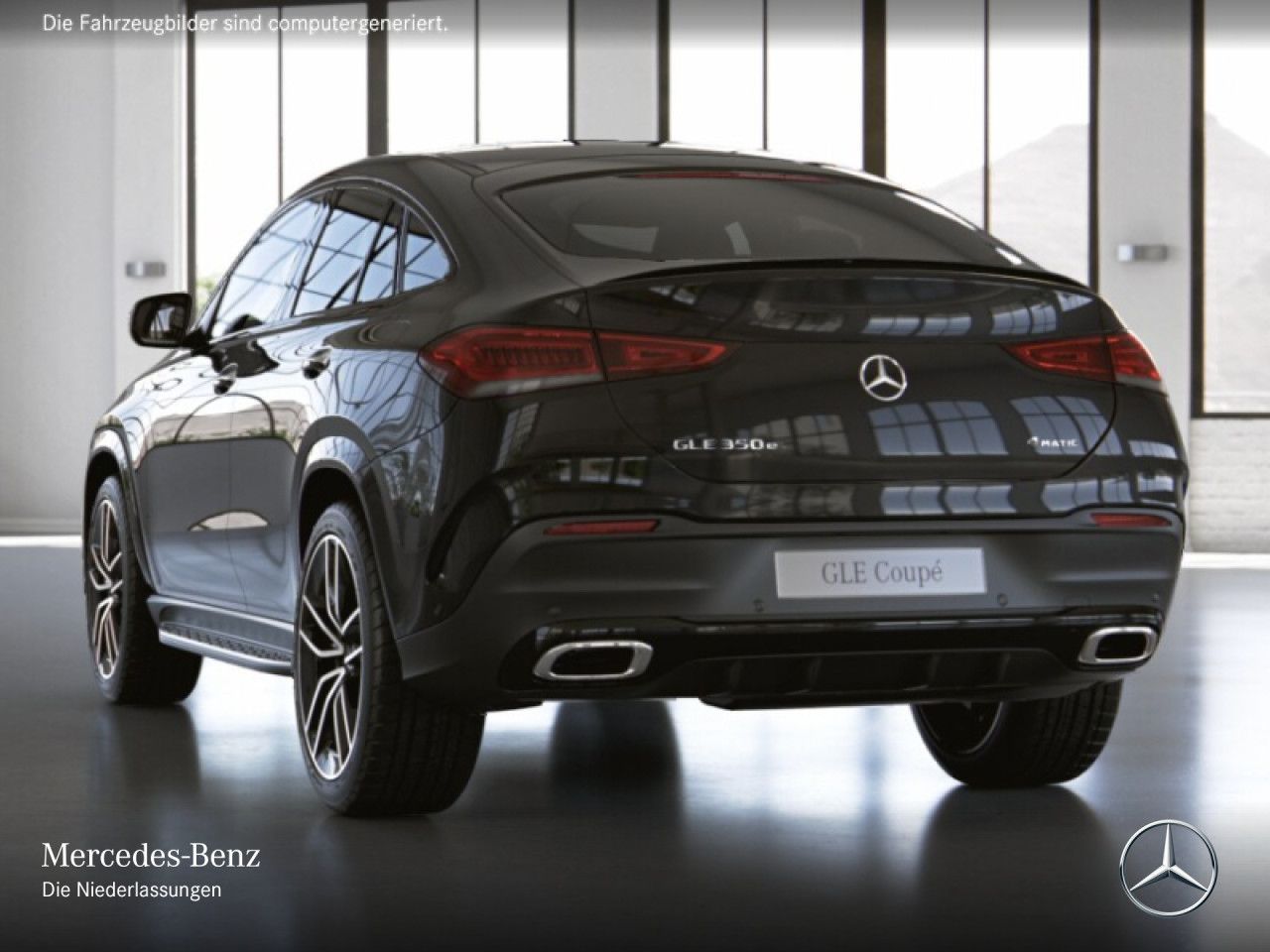 Mercedes-Benz GLE350e 4M Cp AMG/Dist/Pano/Airm/Trittb/22"/Burm