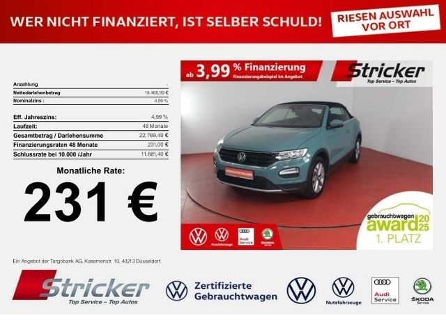 Volkswagen T-Roc Style 1.0TSI - Samsaru's Car Outlet