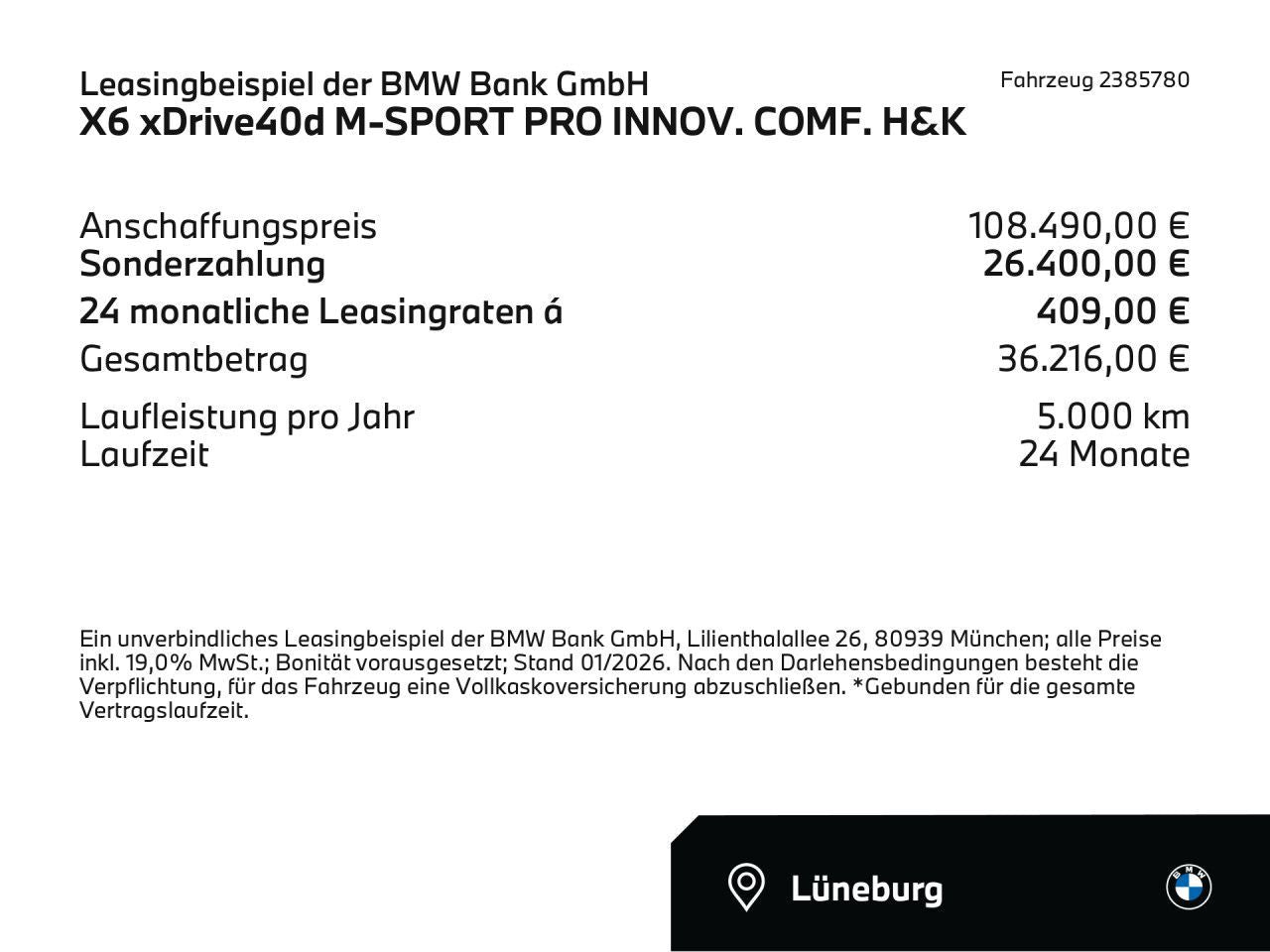 BMW X6 xDrive40d M-SPORT PRO INNOV. COMF. H&K HUD