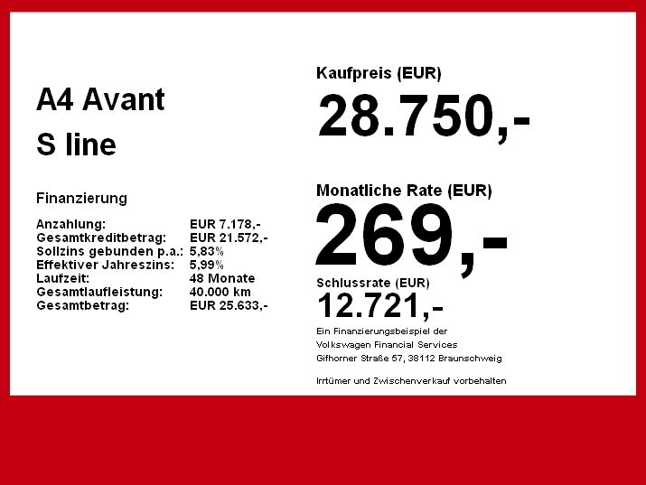 Audi A4 Avant S line 35 TFSI - Samsaru's Car Outlet