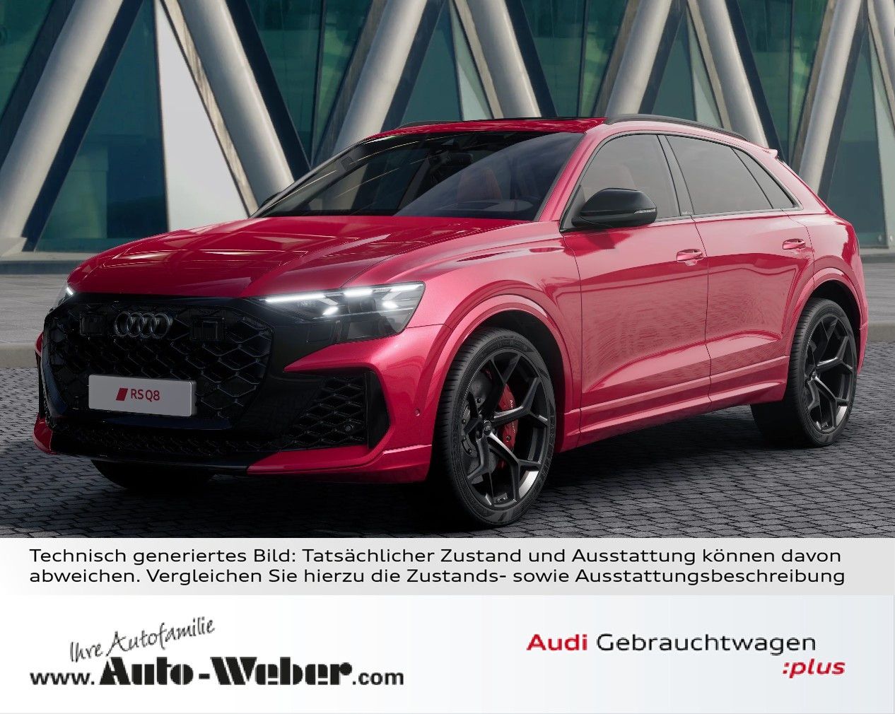 Audi RSQ8 performance BLACK KERAMIK PANO HUD OLED