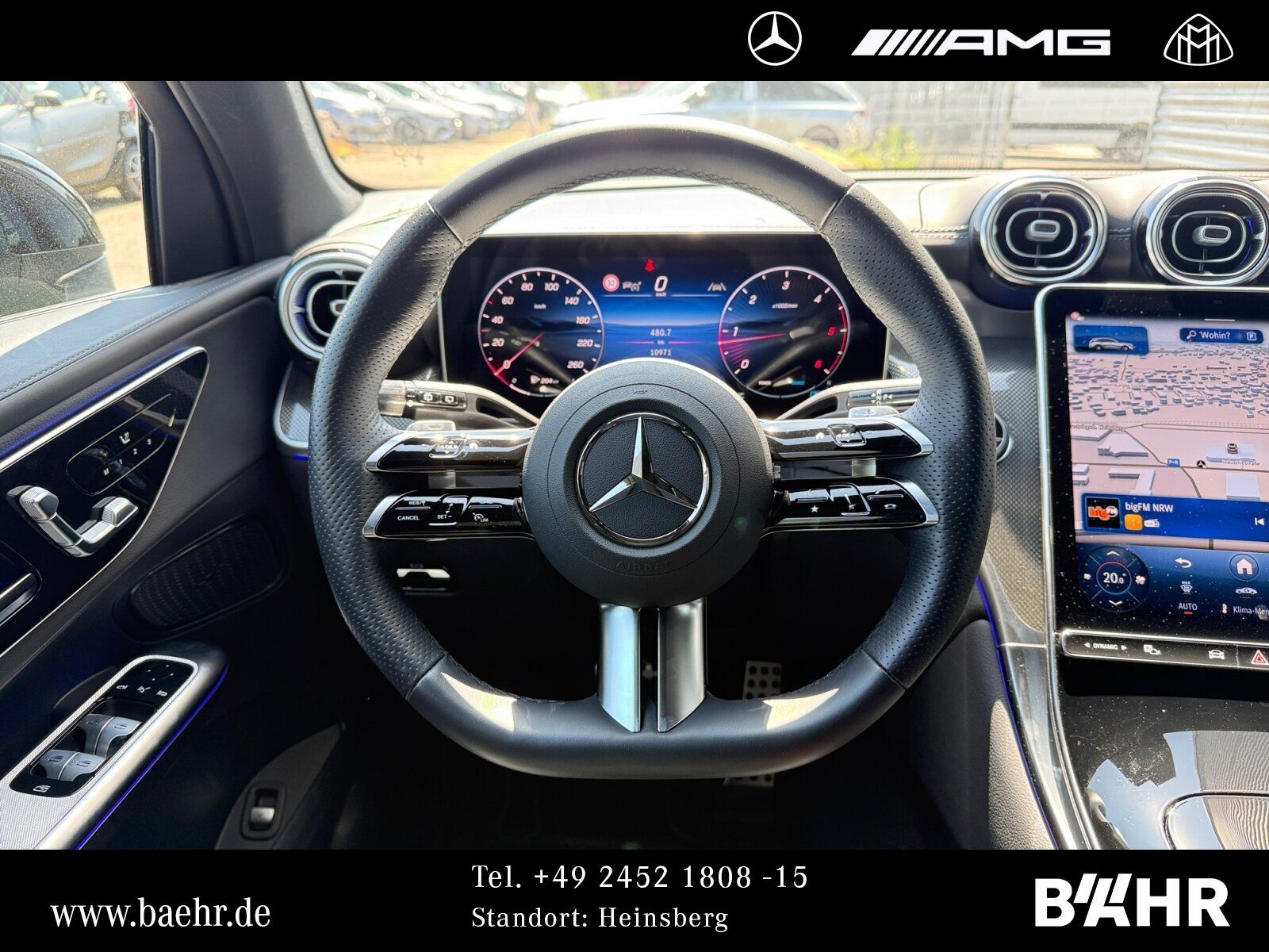 Mercedes-Benz GLC 200 d 4M AMG+Night/MBUX/LED/AHK/360°/LMR-19"
