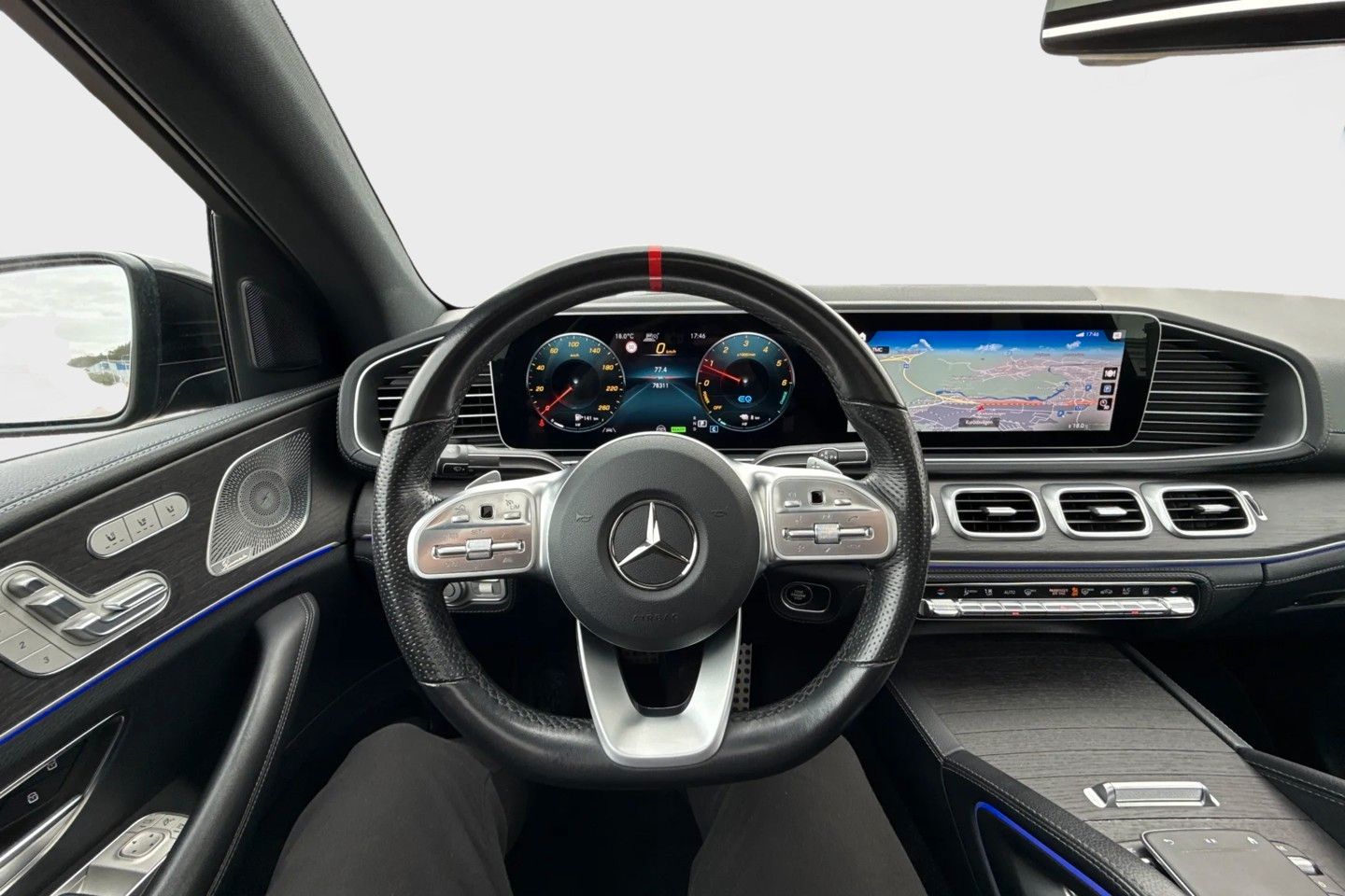 Mercedes-Benz GLE 350de 350 DE Coupe 4Matic AMG 320HP 22" VAT