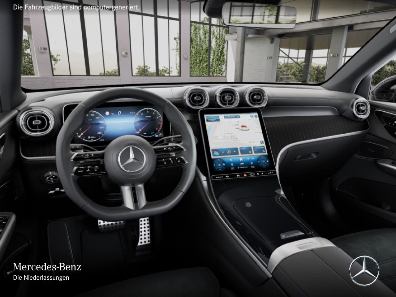 Mercedes-Benz GLC 200 4M AMG+NIGHT+PANO+360+AHK+TOTW+KEYLESS