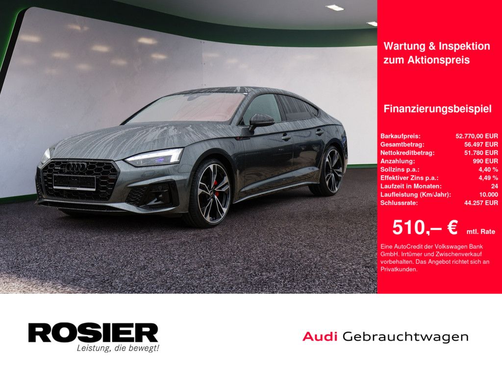 Audi A5 Sportback S line 40 TDI quattro S tronic AHK