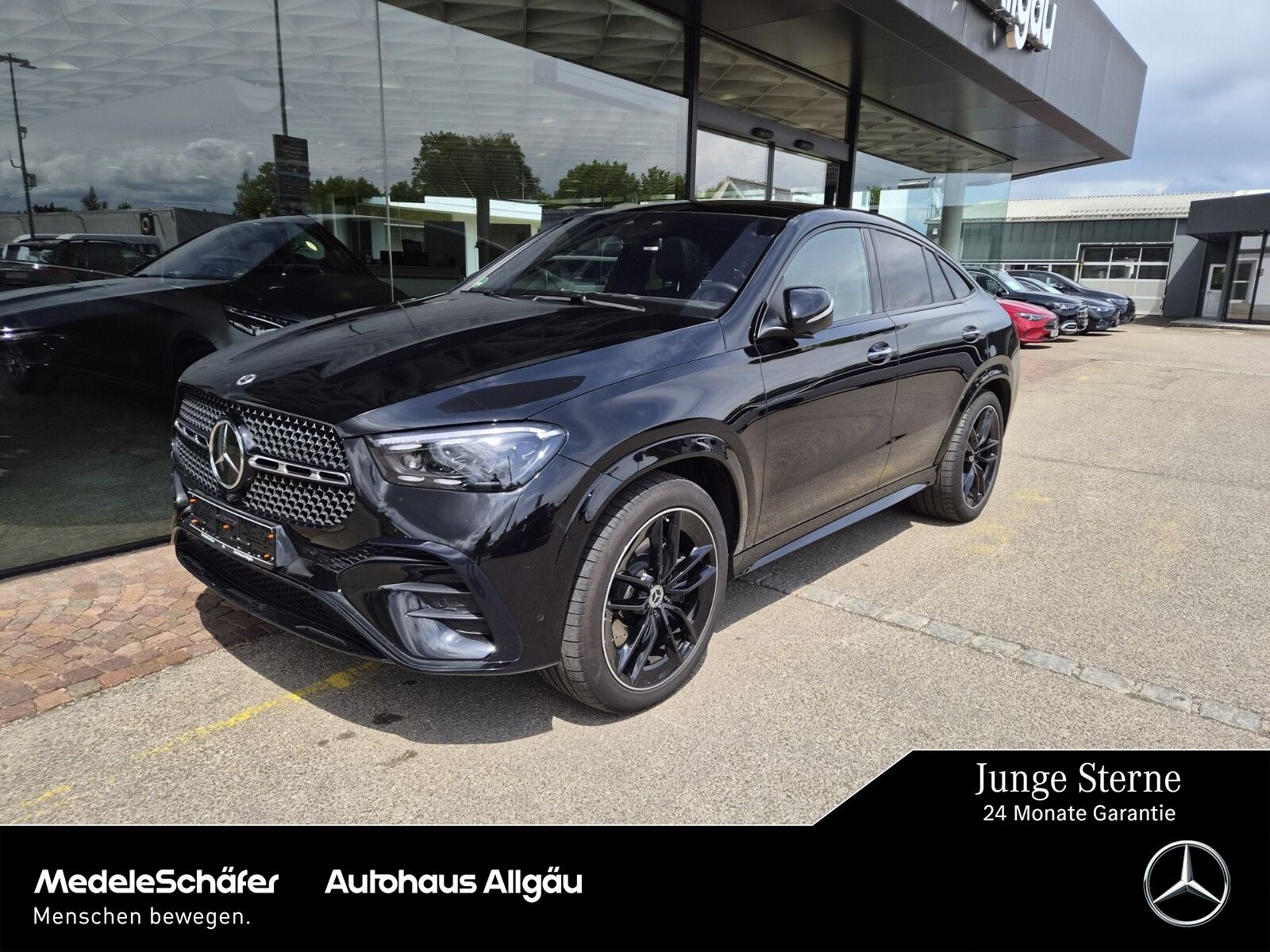 Mercedes-Benz GLE 450 d 4M AMG Night 22" E-Active-Body Pano