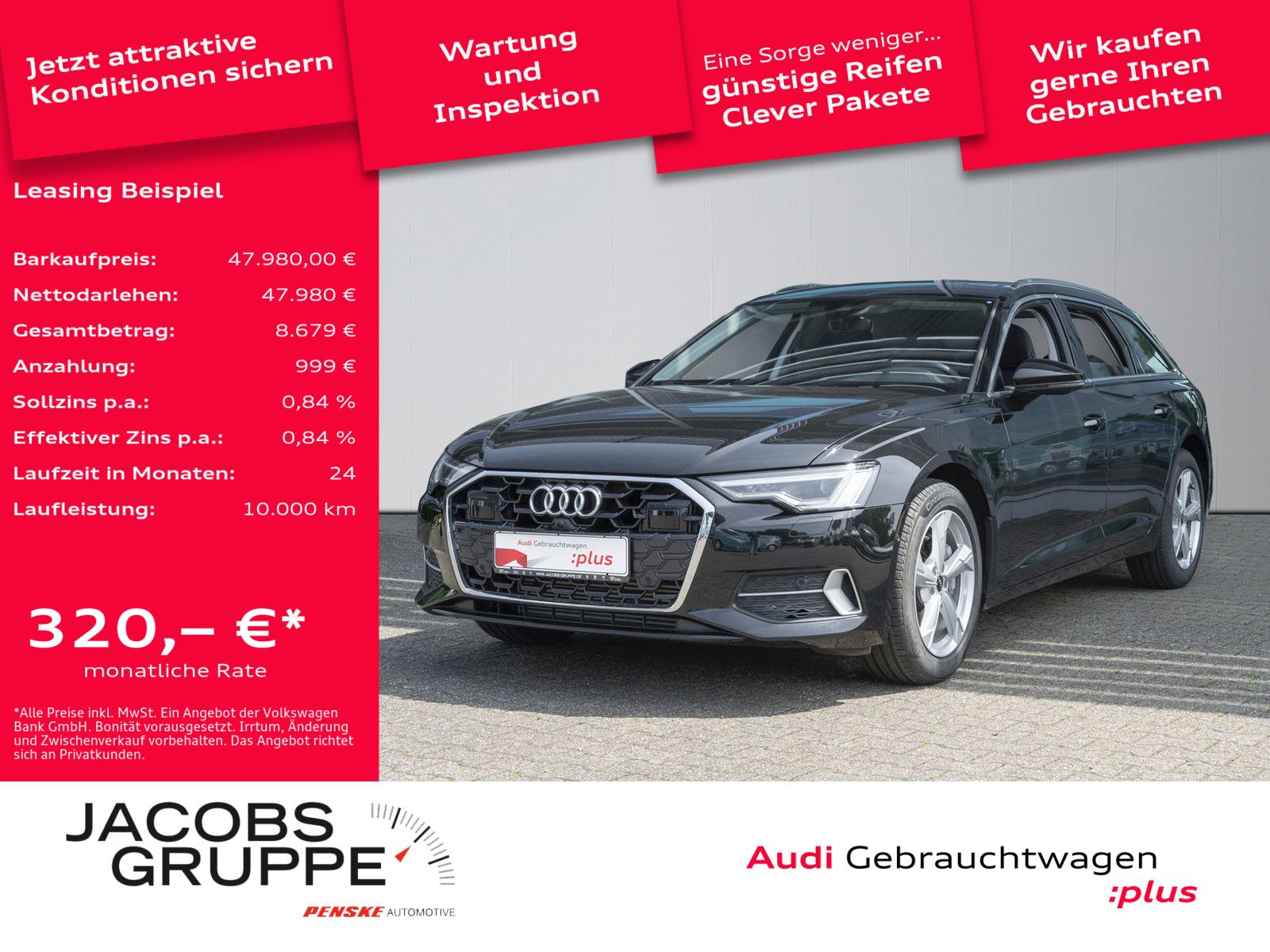 Audi A6 Avant 45 TFSI advanced - Samsaru's Car Outlet