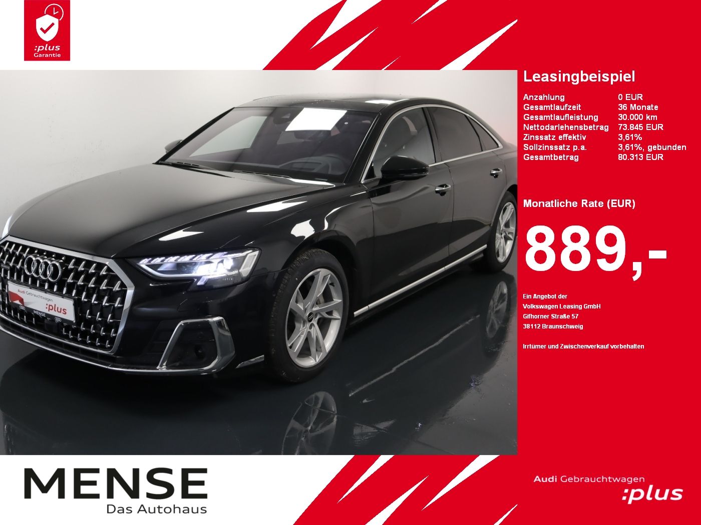 Audi A8 50 TDI quattro - Samsaru's Car Outlet