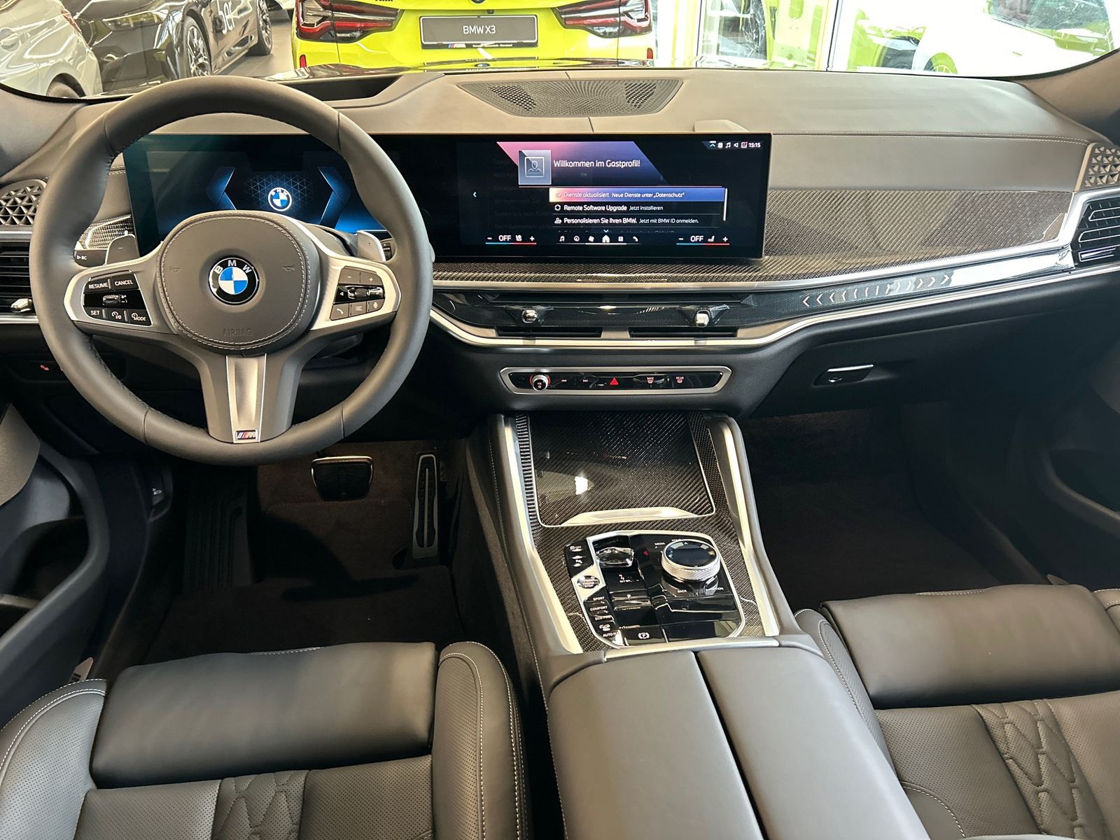 BMW X6 xDrive40d M Sport Sportpaket Gestiksteuerung