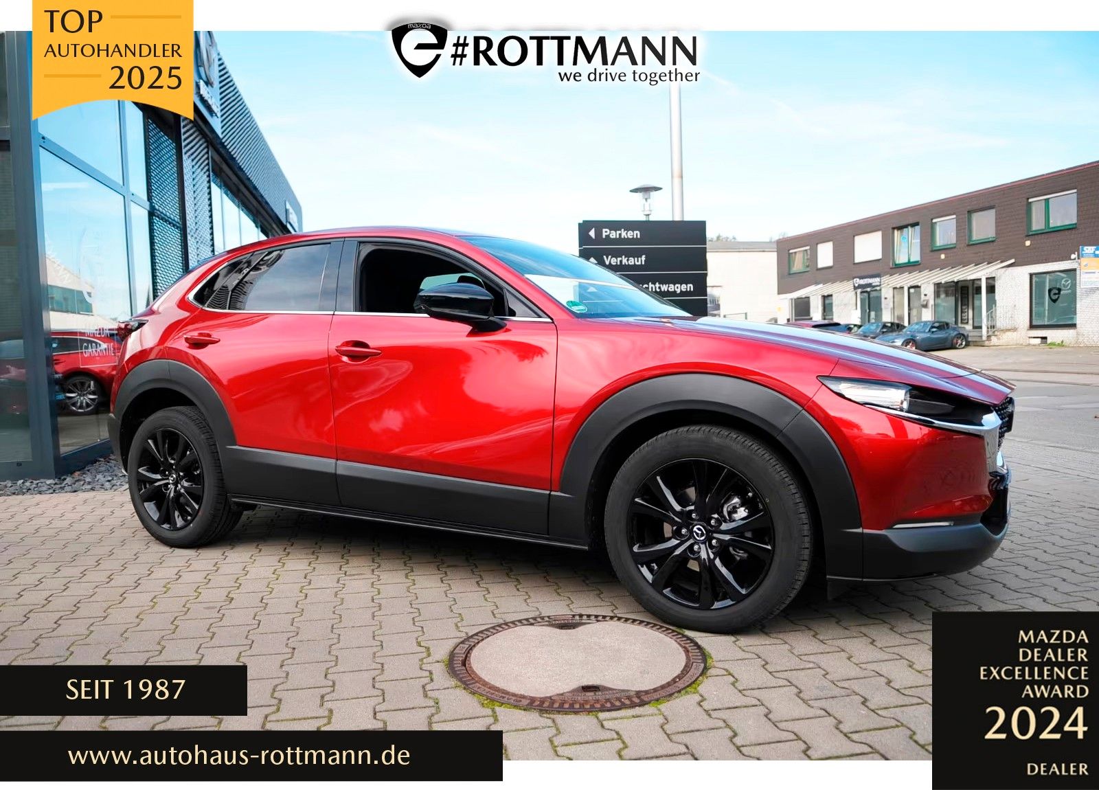 Mazda CX-30 2.0 150ps Aut. Homura ACC | CarPlay | NAVI
