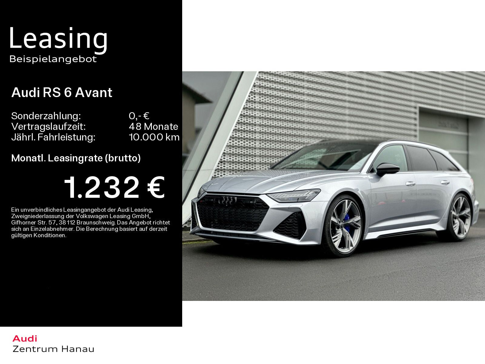 Audi RS 6 Avant KERAMIK*HUP*305KMH*LASER*PANO*B&O*STH