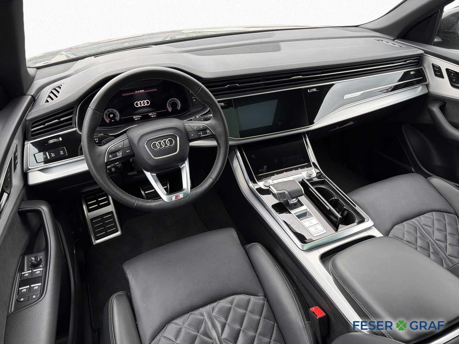 Audi Q8 50 TDI qu 2x S line AHK PANO HuD B&O STANDHZ