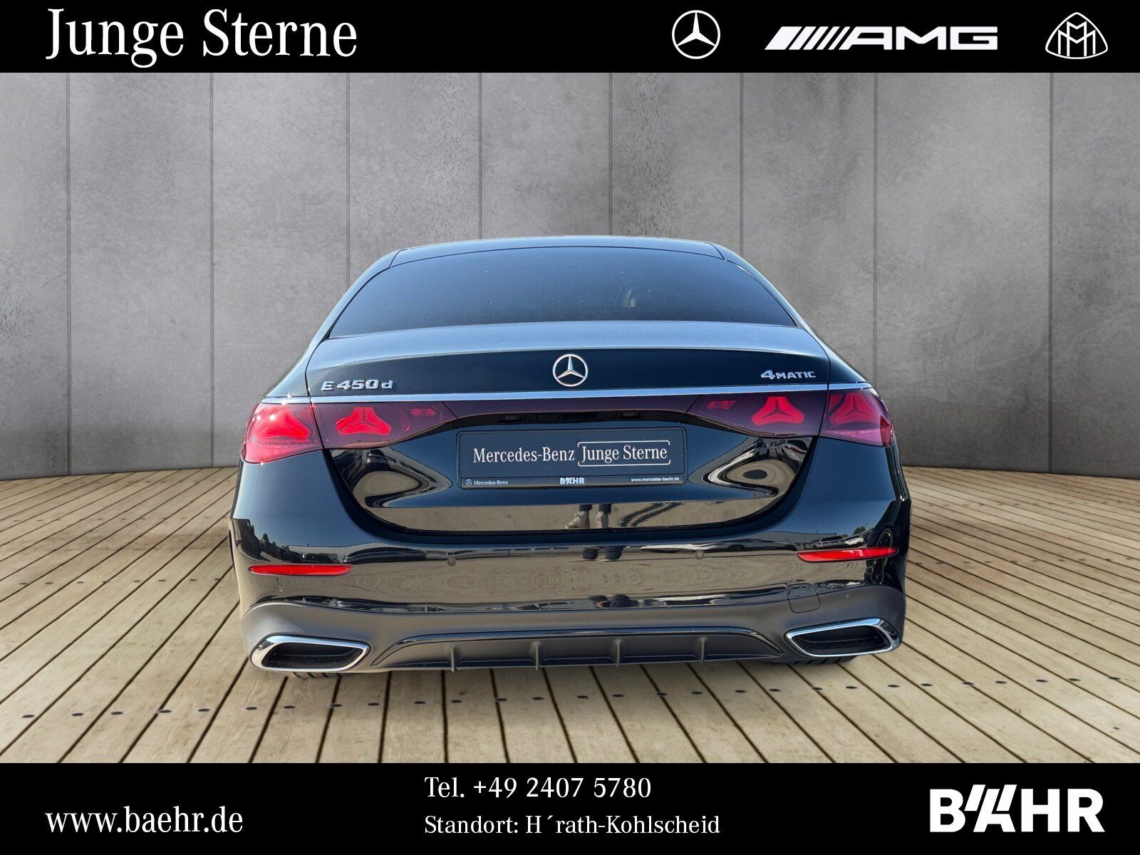 Mercedes-Benz E 450 d 4M AMG+Night/Superscreen/Burmester/Pano