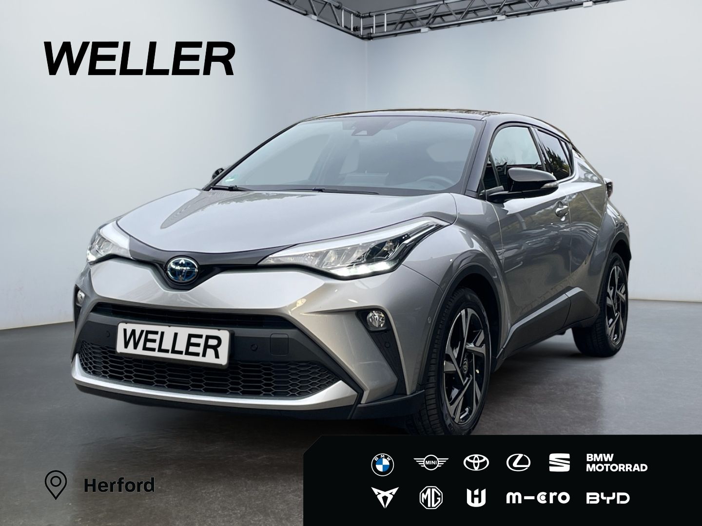 Toyota C-HR 2.0 Hybrid Team D *LED*ACC*CarPlay*CAM*SHZ*