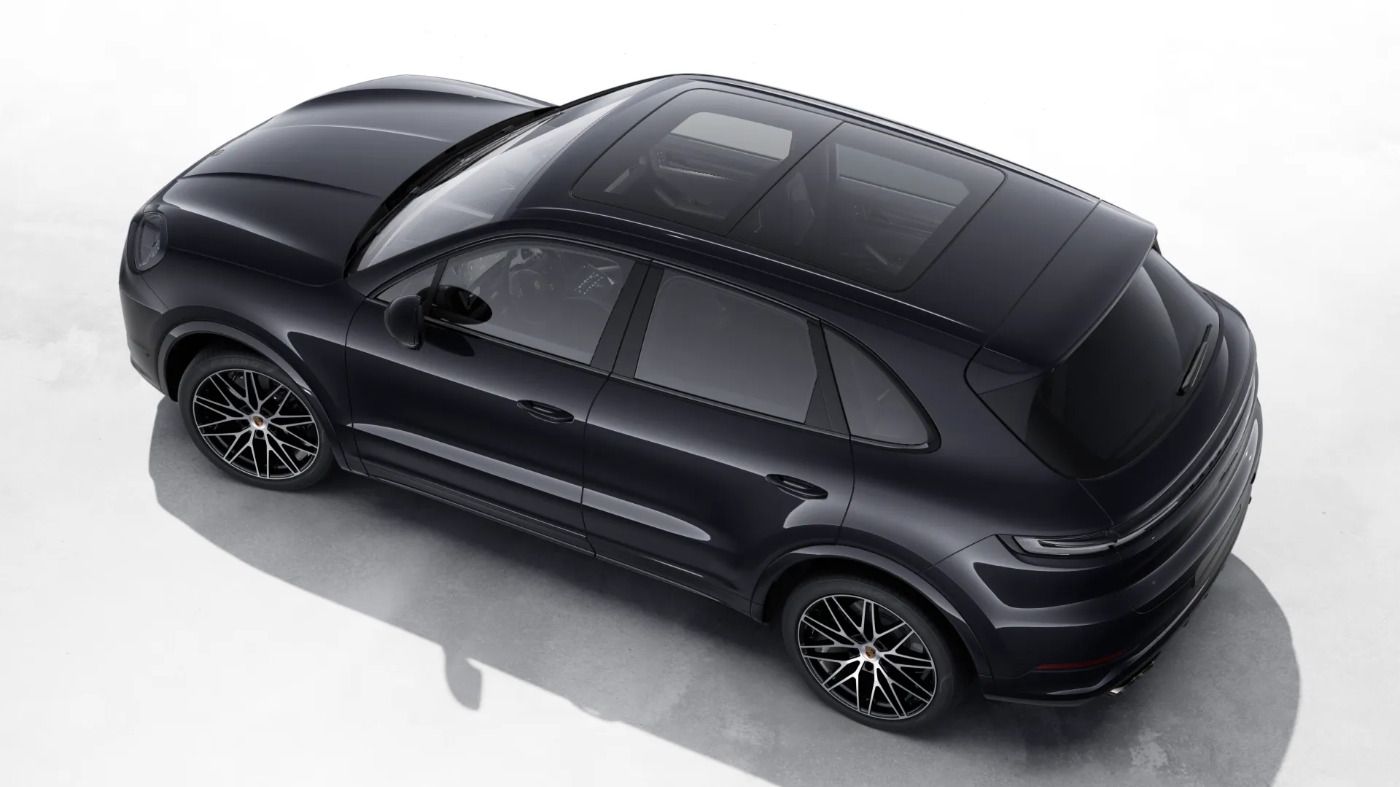 Porsche Cayenne Black Edition | Beifahrerdisplay |