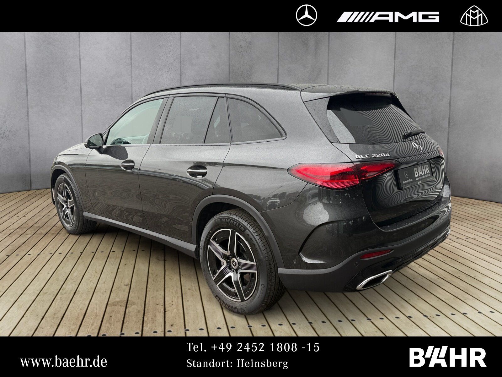 Mercedes-Benz GLC 220 d 4M AMG+Night/MBUX/LED/AHK/360°/LMR19"