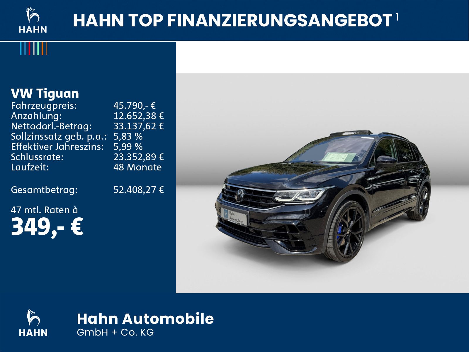 Volkswagen Tiguan R 2.0TSI DSG 4M Akrapovic Pano Leder CAM