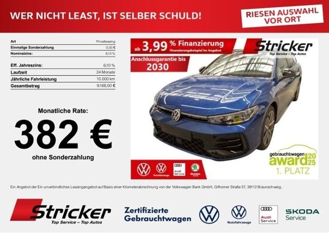 Volkswagen Passat Variant R-Line 1.5TSI e-Hybrid 383,-ohne